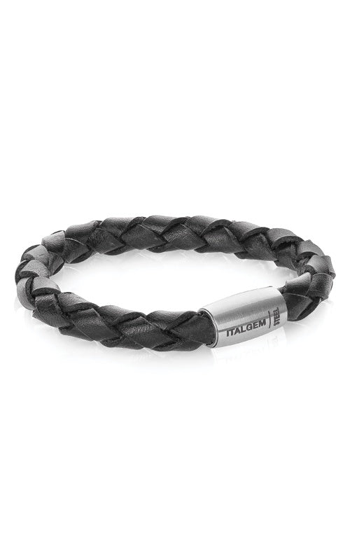 Italgem Steel | S.STEEL MAGNETIC MATTE-CLASP GREY-RUBBER