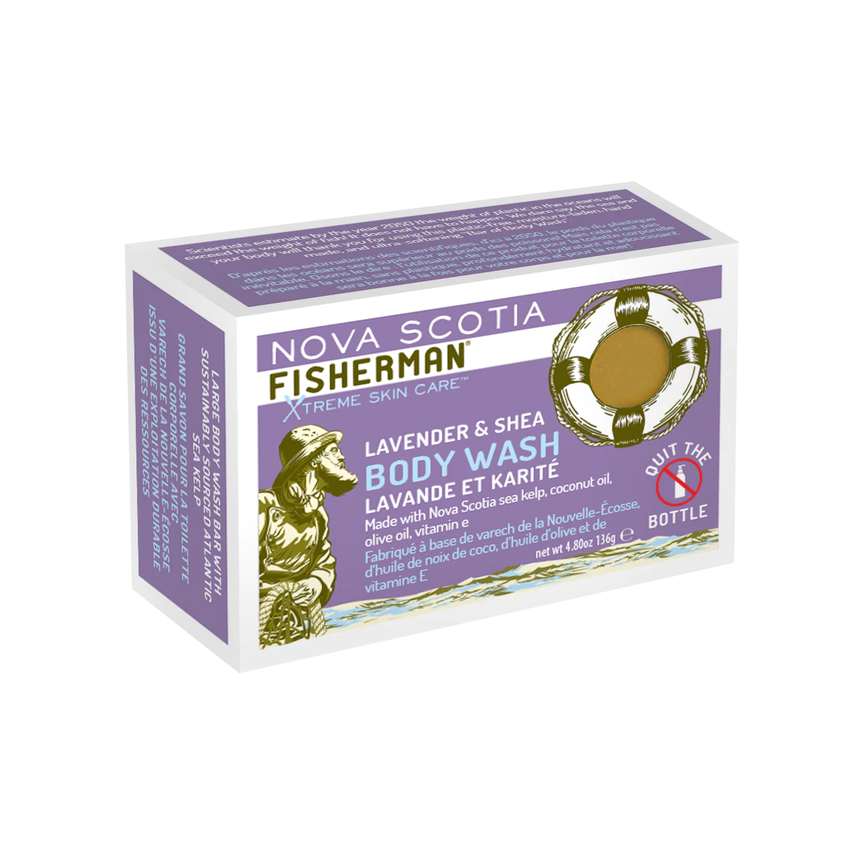 NOVA SCOTIA FISHERMAN | Lavender & Shea Soap Bar
