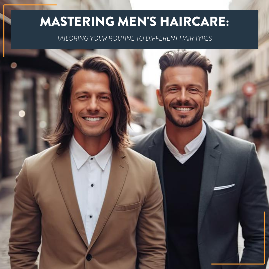 Mastering Men's Haircare: Tailoring Your Routine to Different Hair Types