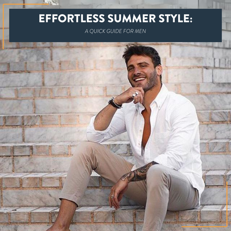 Effortless Summer Style: A Quick Guide for Men