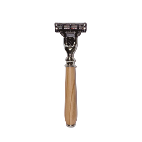 KING'S CROWN | Olive Wood Razor