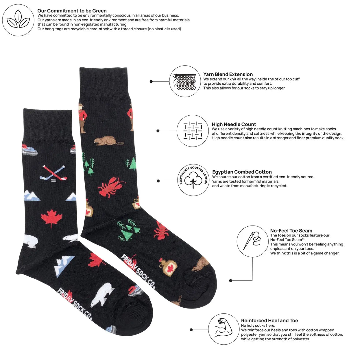 Friday Sock Co. | Canada Icon