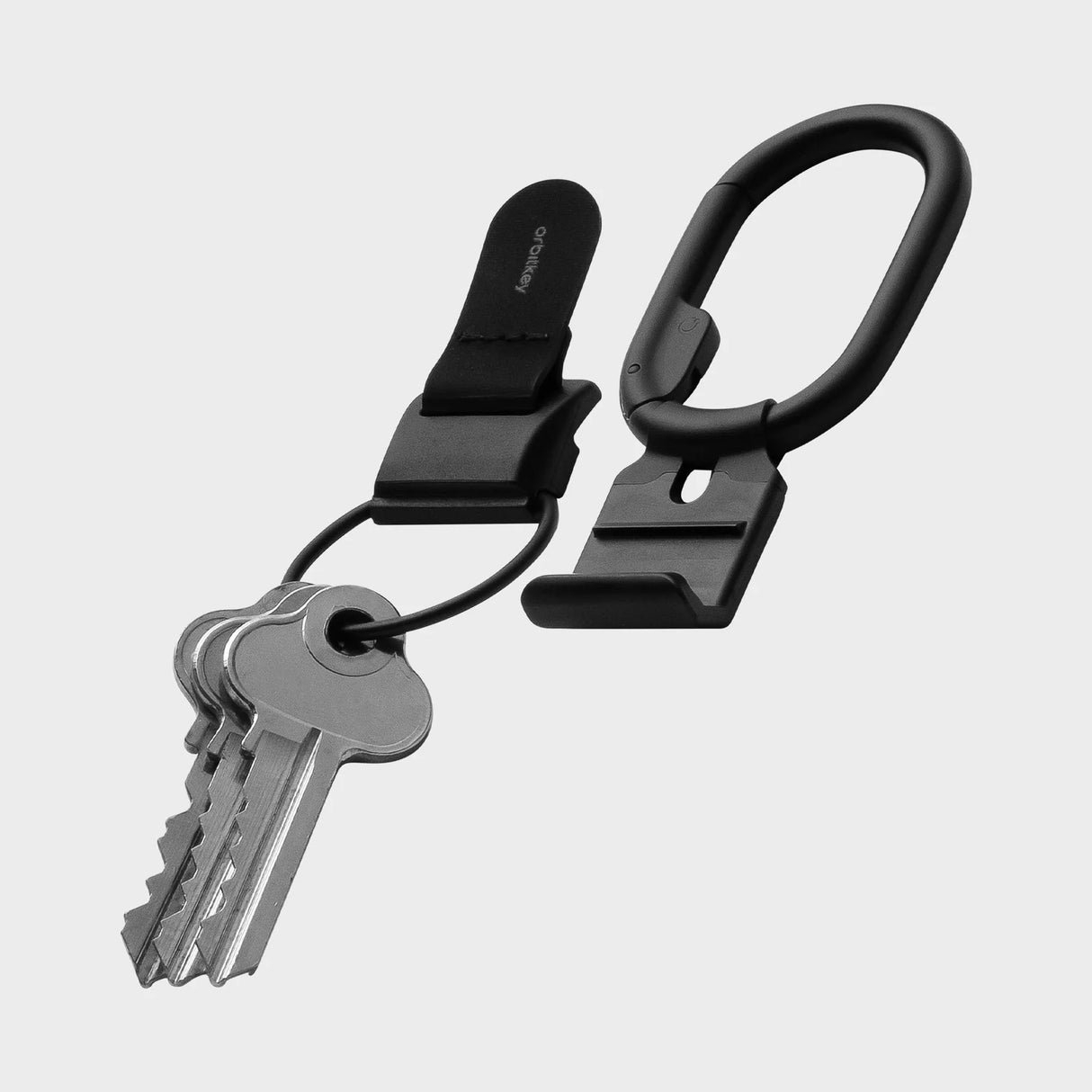 Orbit Key- Clip V2 Black 1 count/pkg