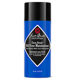 ack Black Clean Break Oil-Free Moisturizer in a blue bottle Black Cap 