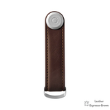 OrbitKey Organizer Leather Espresso-Brown