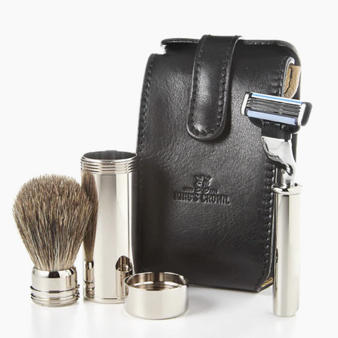 KING'S CROWN | Travel Shave Set