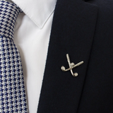 STOLEN RICHES | Golf Clubs Lapel Pin